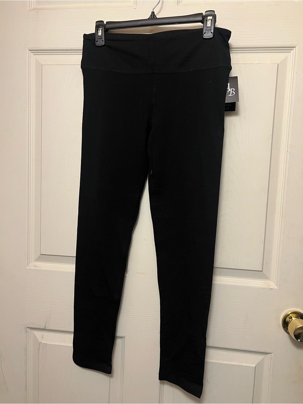 Black Mid Rise Leggings